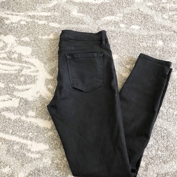 🖤 Frame Denim Black ‘Le Skinny de Jeanne’ Jeans - Picture 7 of 9